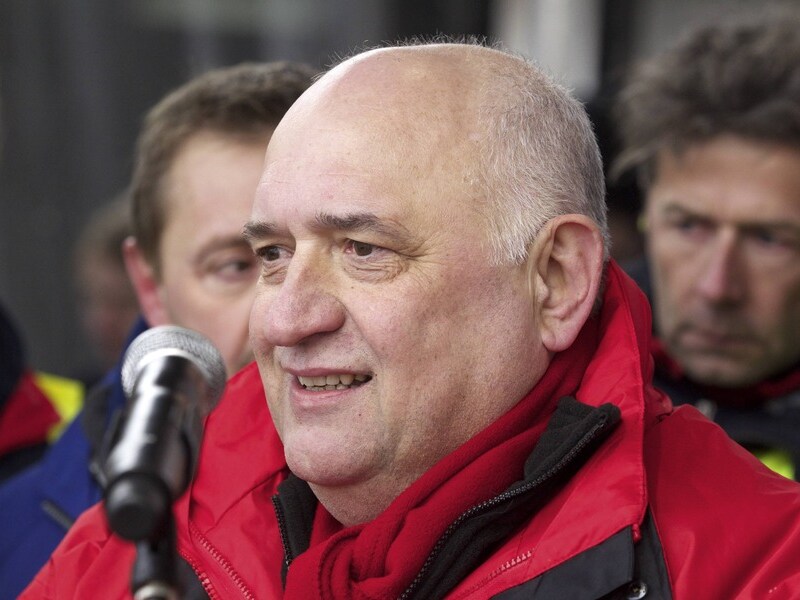 ABVV-voorzitter Rudy De Leeuw