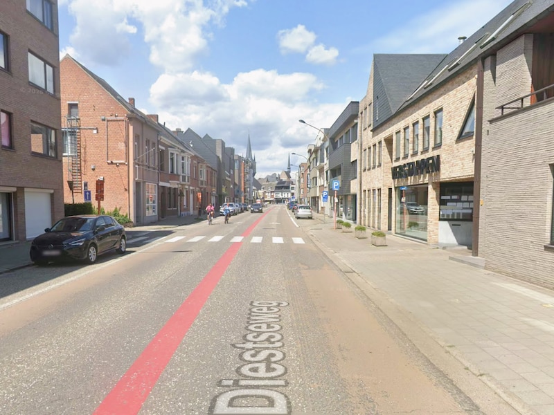 De Diestseweg in Geel.