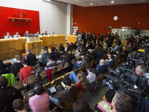 Persconferentie over de staat van Schumacher