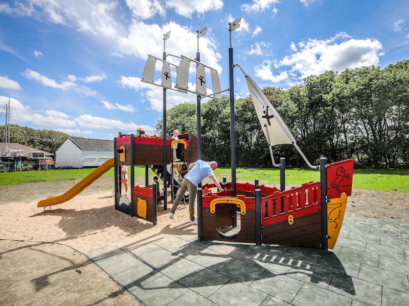 Het Prins Mauritspark in Nieuwpoort