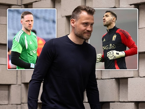 Matz Sels (links) en Koen Casteels (rechts) waren de toptargets om Simon Mignolet te vervangen, maar een van hen halen wordt een zo goed als onmogelijke zaak voor Club Brugge.