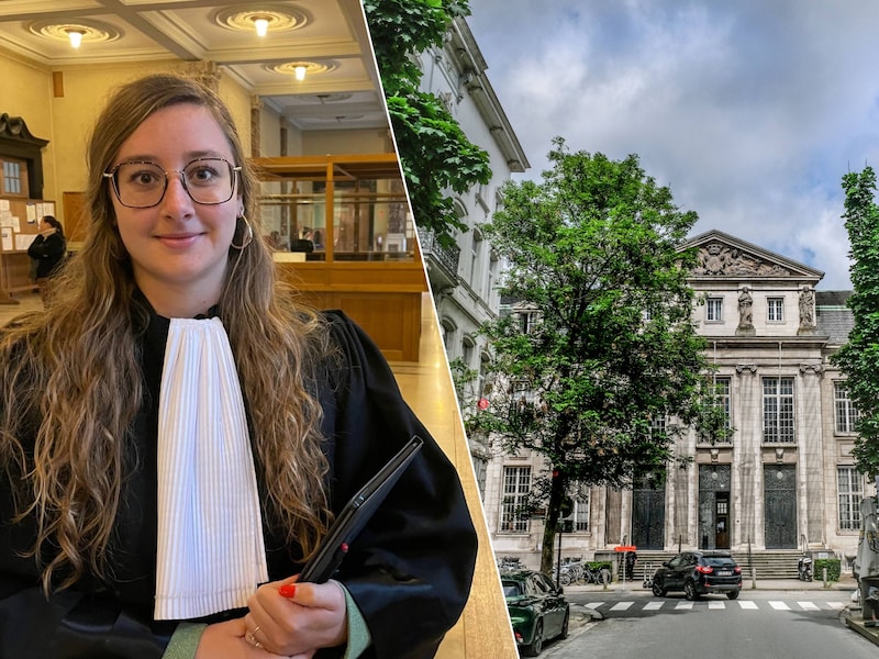 Advocate Larissa Windey / Het gerechtsgebouw in Kortrijk