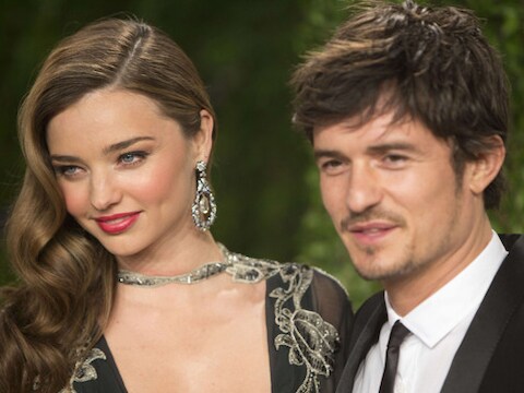 Miranda Kerr en Orlando Bloom.