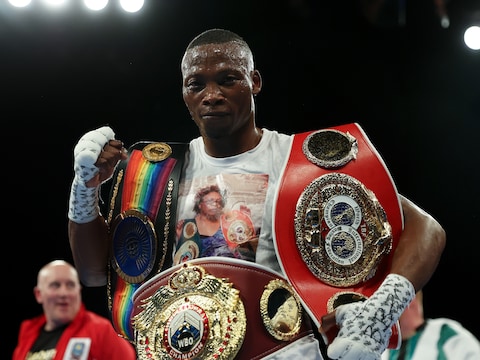 Voormalig wereldkampioen boksen Zolani Tete.