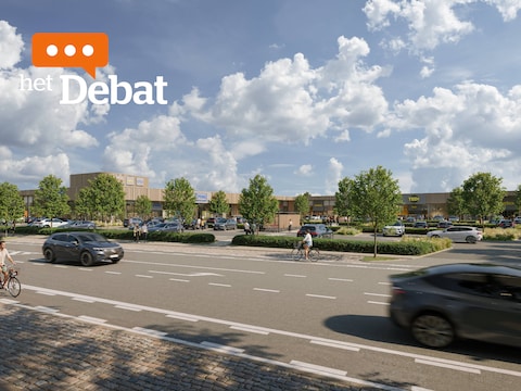 Zo zal het winkelpark er in het najaar van volgend jaar uitzien.