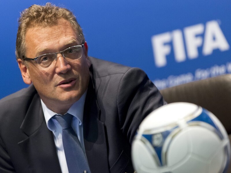 Jerome Valcke, secretaris-generaal van de Fifa.