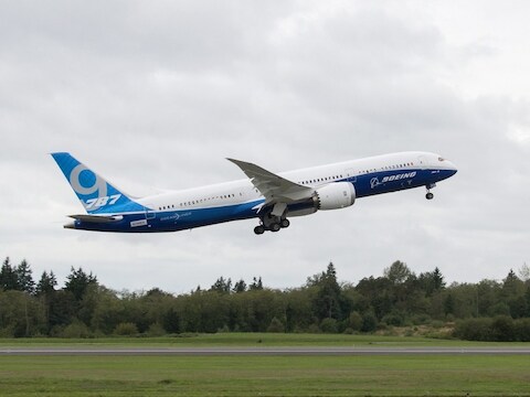 Een Dreamliner.