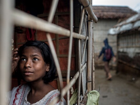 Heel wat Bengalen zoeken hun toevlucht in Myanmar.