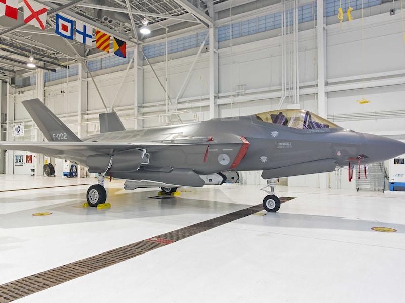 De F-35 van Lockheed Martin.