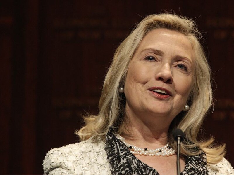 Hillary Clinton.