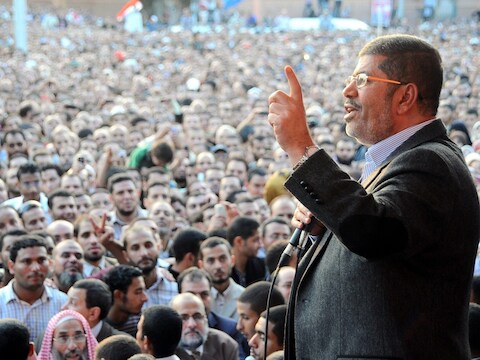 President Mohamed Morsi.