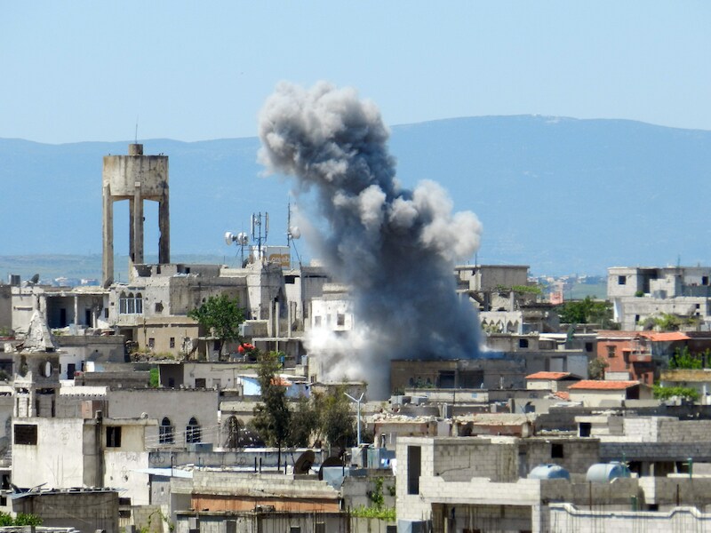 Aleppo, gisteren.