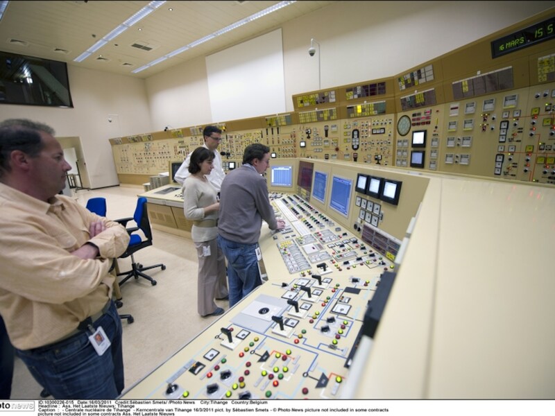 De kerncentrale van Tihange.