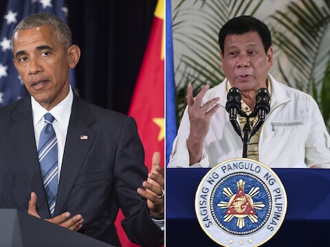 De omstreden Rodrigo Duterte is nog maar pas aan de macht, maar zit nooit om een straffe uitspraak verlegen.