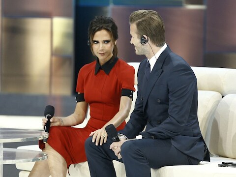 Victoria en David in China.