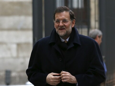 De Spaanse premier Mariano Rajoy.
