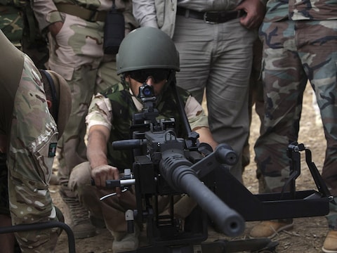 Koerdische Peshmerga's.