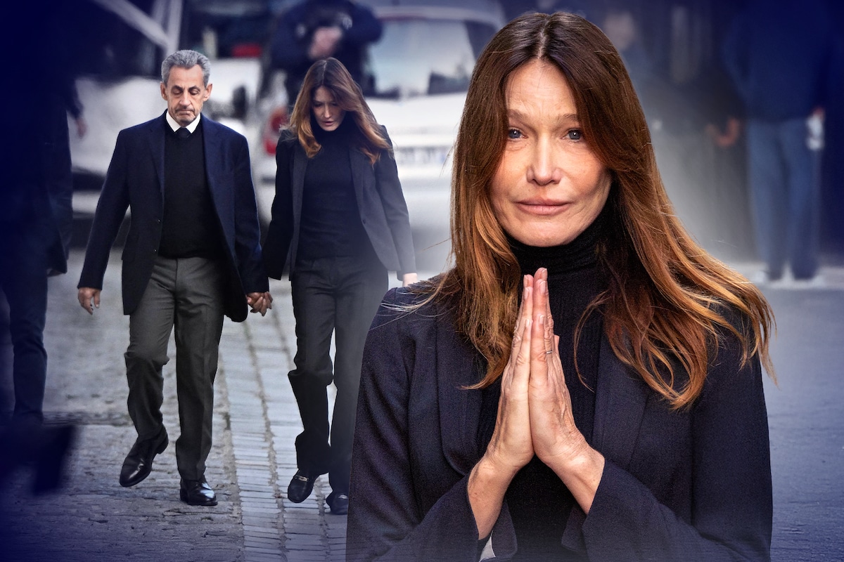 Waarom Carla Bruni de onvoorwaardelijke steun van Nicolas Sarkozy blijft,  zélfs nu hij achter de tralies zit | Buitenland | HLN.be