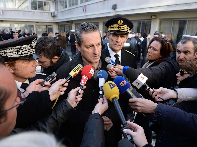 Philippe Brinsolaro, die gisteren zijn broer Franck verloor in de aanslag op Charlie Hebdo, is zelf agent in Marseille.