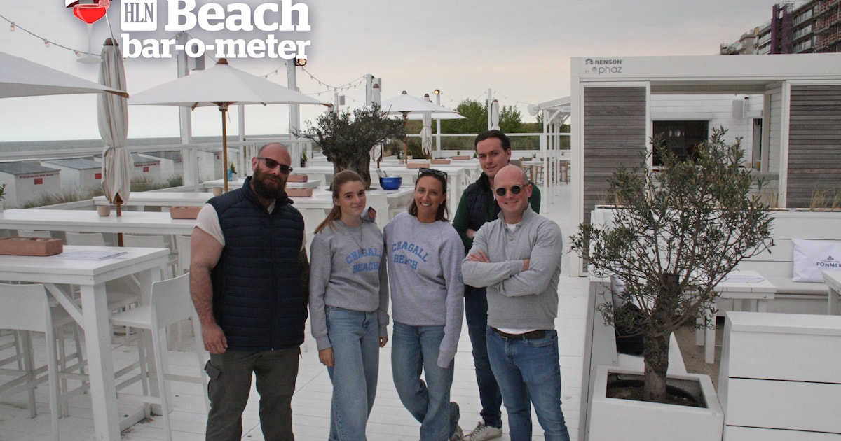BEACHBAR (-O-METER). Chagall Beach in Nieuwpoort: “Dankzij de houten vloer is het voor iedereen toeg