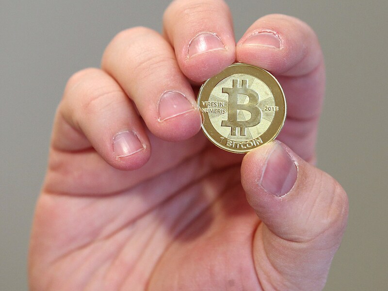 Een bitcoin