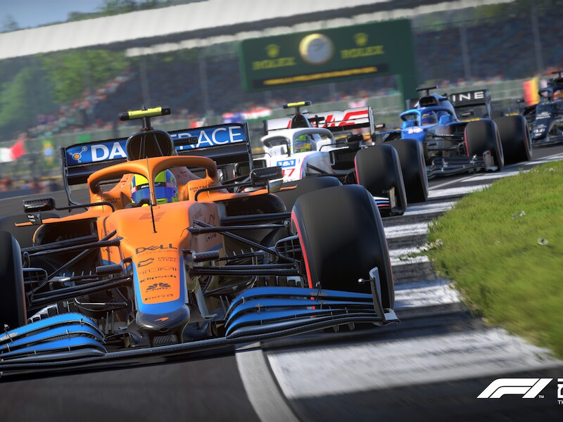 AI-hulp in de bochten is een van de belangrijkste manieren waarop 'F1 2021' toegankelijker wordt voor spelers die wel fan zijn van de sport, maar misschien niet zo bedreven zijn als gamer.