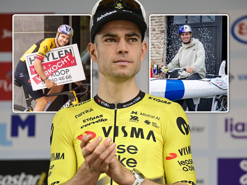 De zakenman in Wout van Aert: “Mijn minder goede keuzes in het zakenleven verwerk ik op de fiets”