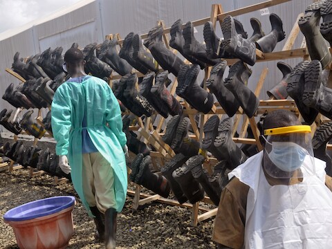 Vooral in Sierra Leone neemt het aantal nieuwe ebolagevallen weer toe.