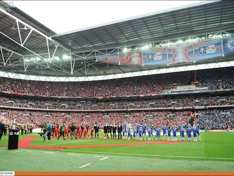 Wembley was afgelopen zaterdag nog het toneel van de FA Cup-finale tussen Liverpool en Chelsea.