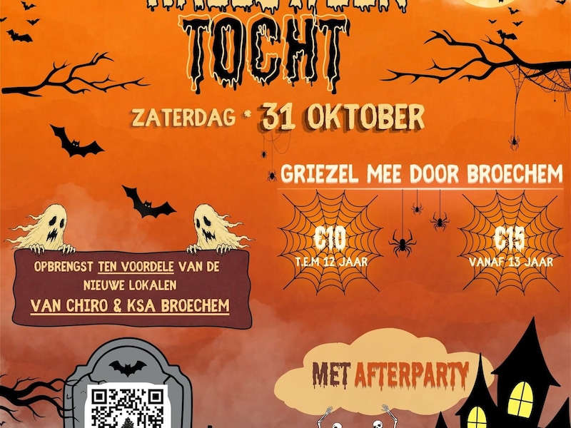 De Broechemse Halloweentocht.