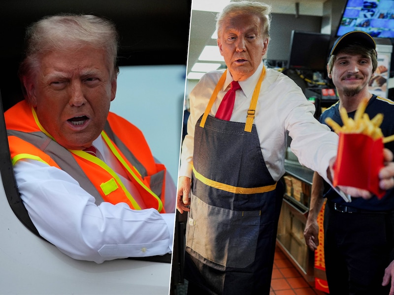Experts communicatie over straffe verkiezingscampagne van Trump: “Met fluohesje afval ophalen, dat begrijpt de Amerikaan”