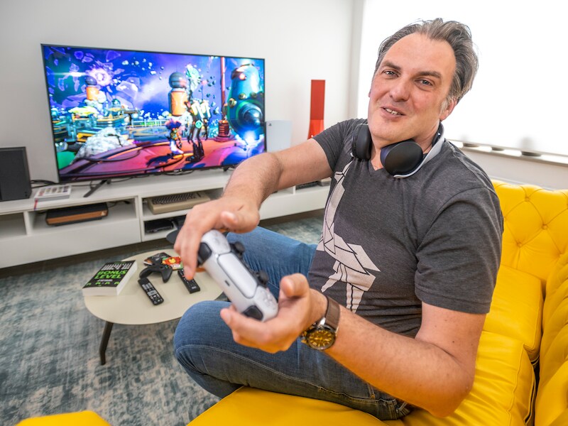“Over twintig jaar krijgen games evenveel erkenning als films en boeken”, maakt Ronald Meeus zich sterk. 