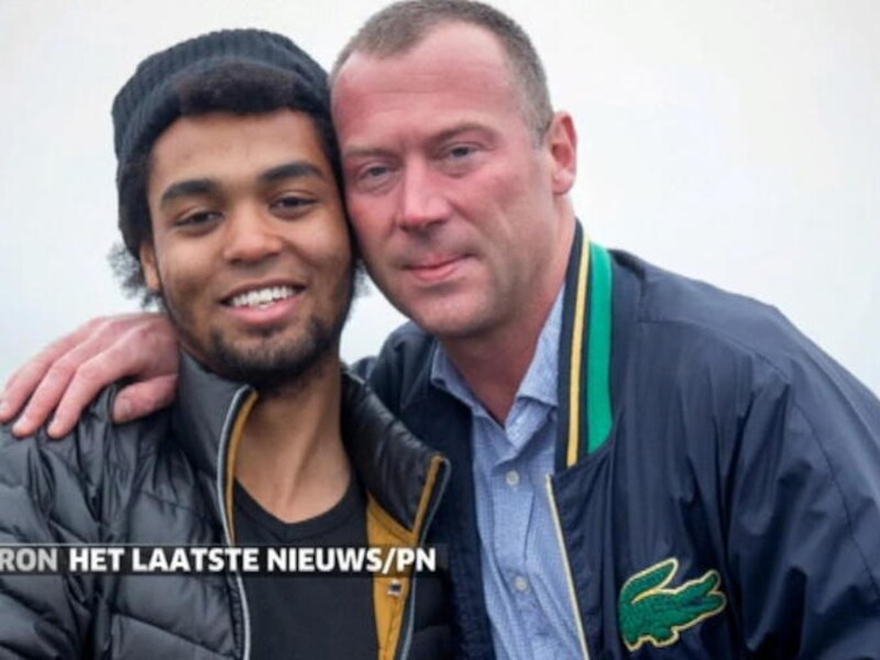 Jejoen en vader Dimitri Bontinck.