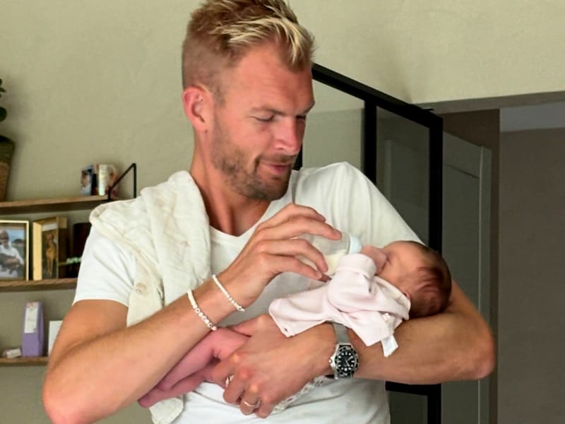 Ruben Van Gucht en dochter Florence