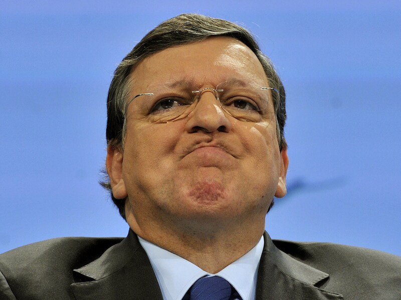 Voorzitter José Manuel Barroso van de Europese Commissie.