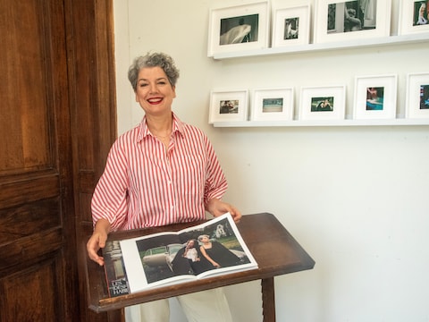 Eva Rossie in haar woning in de Kalverhaegestraat in Melle.