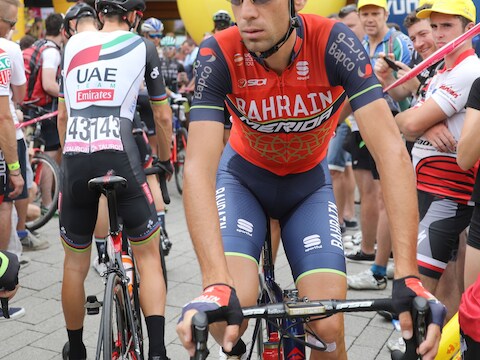 Vincenzo Nibali eerder dit jaar tijdens de ronde van Polen