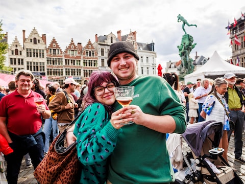 Driedaags volksfeest Bollekesfeest in het Antwerps stadscentrum dit weekend.