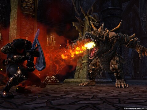 Een screenshot uit 'The Elder Scrolls Online'.