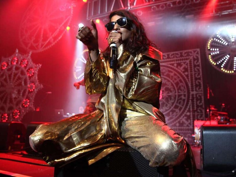 De Britse rapper M.I.A.