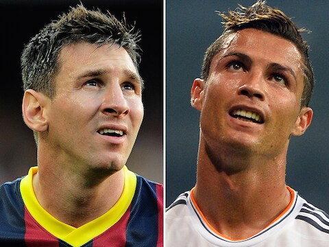 Lionel Messi scoorde al 24 hattricks voor Barcelona.