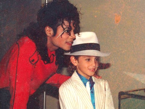 Michael Jackson en vermeend misbruikslachtoffer Wade Robson in de documentaire ‘Leaving Neverland’.
