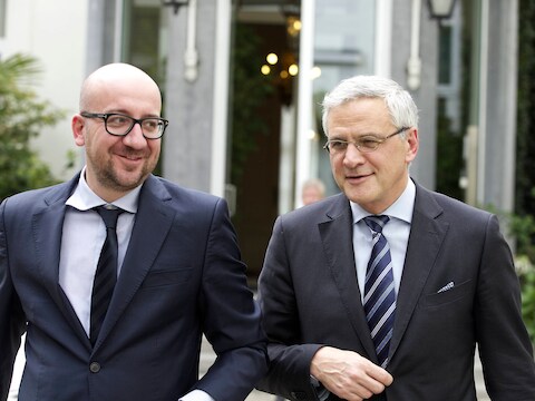 Charles Michel (MR) en Kris Peeters (CD&amp;V).