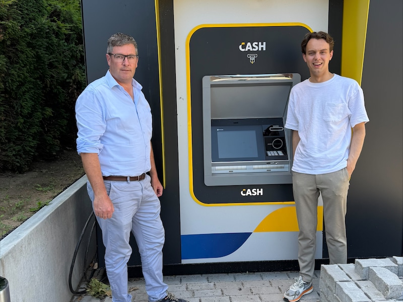 Storing aan cashpoint in Otegem