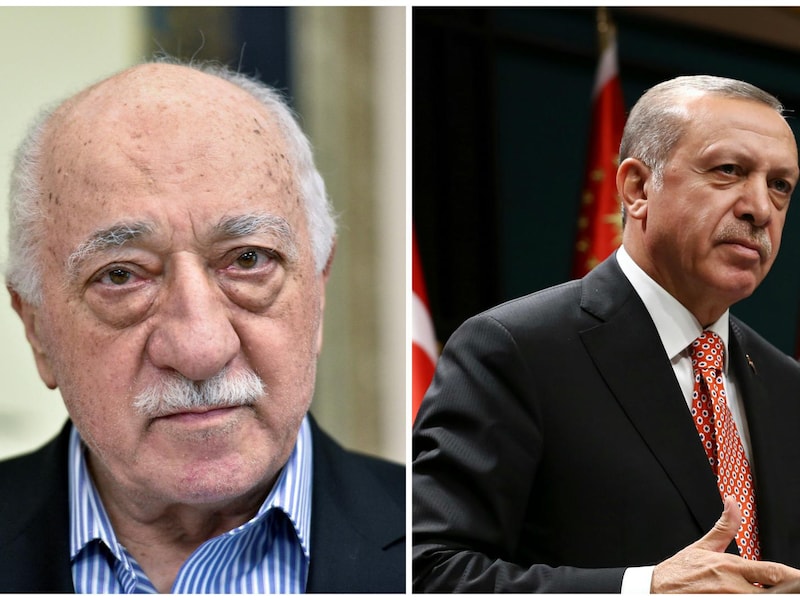 Fethullah Gülen, ooit medestander van Turks president Erdogan, verblijft sinds 1998 in de Amerikaanse staat Pennsylvania.
