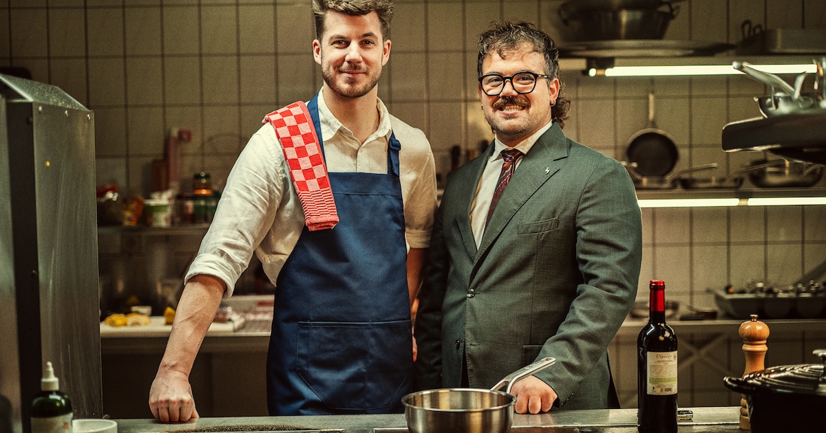 Chef Elroy (31) en sommelier Gaetano (29) gaan in Mechelen de strijd ...