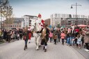 Intrede van Sinterklaas afgelopen zaterdag in Hasselt.