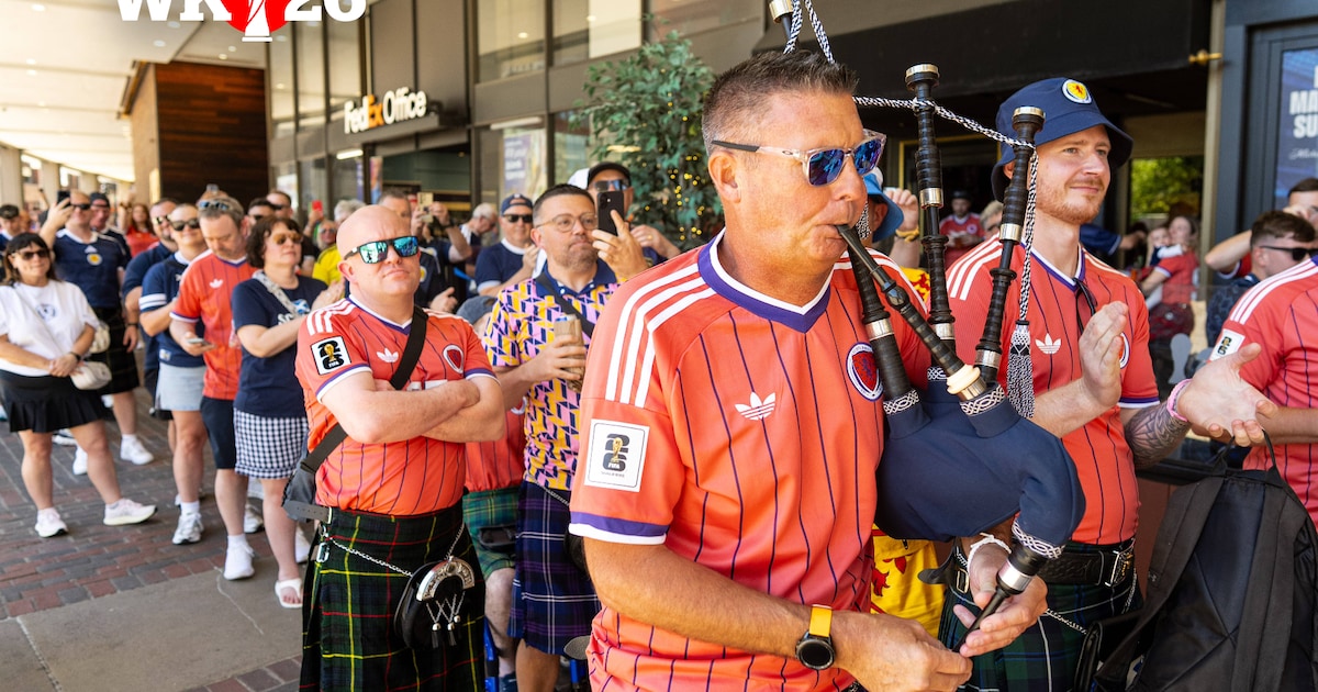 Na Boston nu ook Miami: uitgelaten Schotse fans zijn gearriveerd voor laatste groepsmatch
