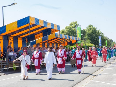 Archiefbeeld Sint-Pauluspaardenprocessie Opwijk