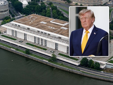 Het Kennedy Center  in Washington, inzet: Amerikaanse president Donald Trump.